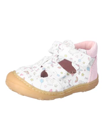 PEPINO Lauflern Spangen Halbschuh/Sneaker in weiß