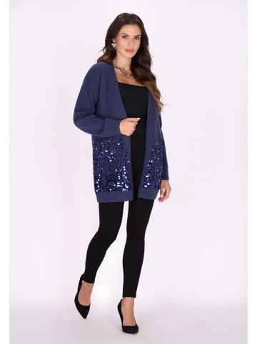 faina Damen Cardigan in Marine