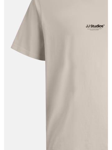 Jack & Jones T-Shirt Soho in Weiß / beige / grün