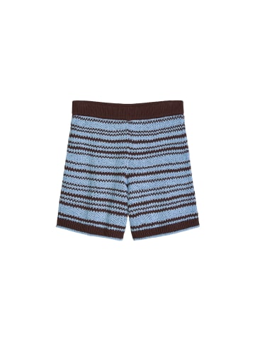 Marc O'Polo DENIM Strickshorts regular in Dark Brown