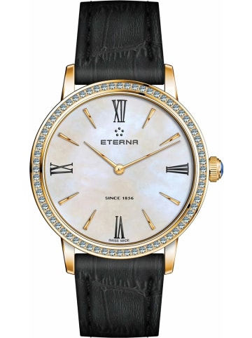 Eterna Quarzuhr für Damen in Roségold