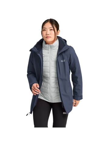 Jack Wolfskin Doppeljacke HUNBERG 2 3IN1 JKT W in Marine3271
