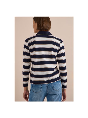 Cecil Langarmshirt in urban dark blue