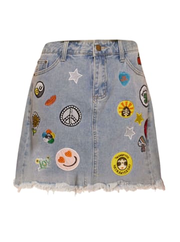 TOOCHE Rock "Jeans Set Jupe" in blau