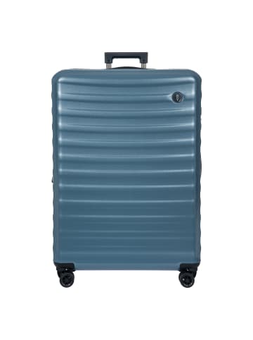 BRIC`s Nausicaa 4 Rollen Trolley L 78 cm mit Dehnfalte grey blue