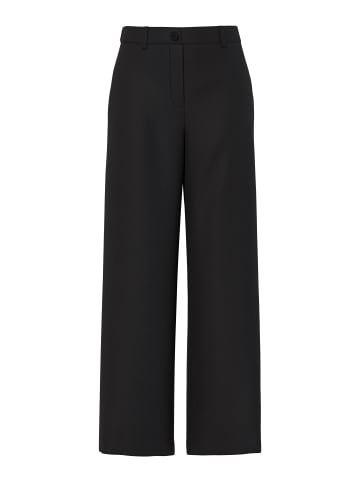 Pieces Hose mit weitem Bein in Black
