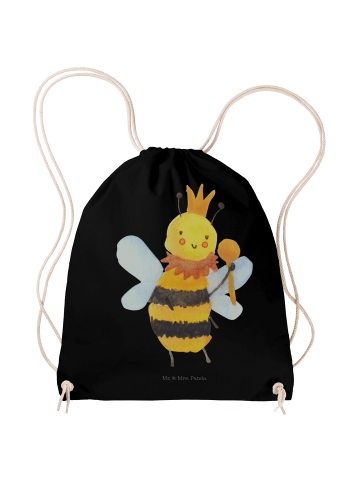 Mr. & Mrs. Panda gymnastiktasche Biene König ohne Spruch in Schwarz