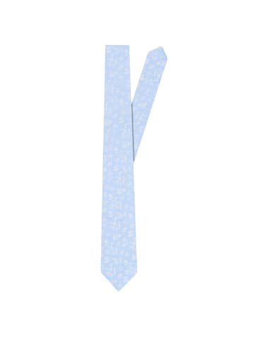 Seidensticker Krawatte Breit (7cm) in Mittelblau