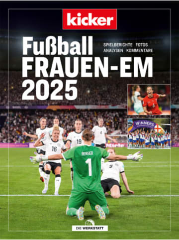 Die Werkstatt Buch - kicker Fußball Frauen-EM 2025