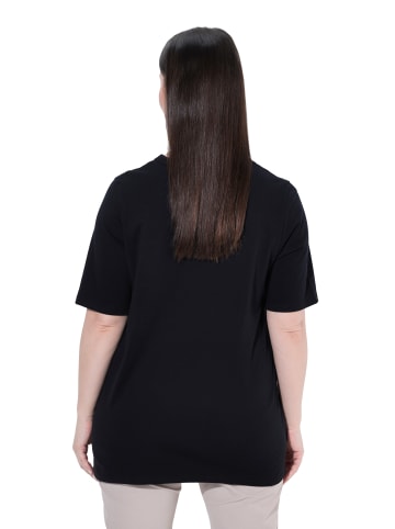 Ulla Popken Shirt in schwarz