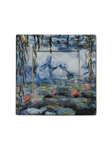 Goebel Schale " Claude Monet - Seerosen mit Weide " in Monet - Seerosen mit Weide