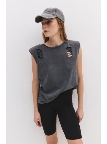 NO MATTER WHAT Shirt in Anthrazit