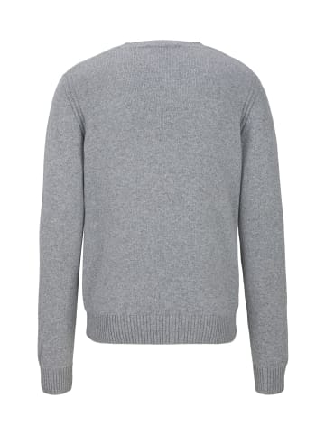 19V69 Italia by Versace V-Ausschnitt-Pullover Gino in grau