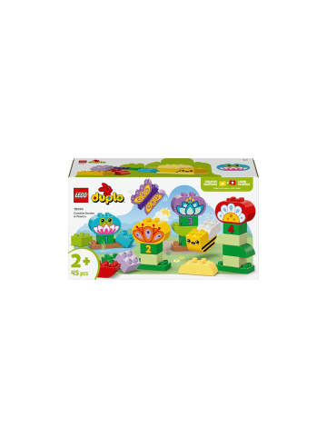 LEGO Bausteineset Duplo Kreativer Blumengarten, ab 2 Jahre