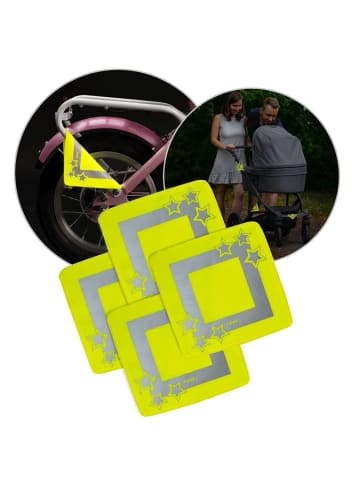 Reer LightReflex Reflektor-Set in Gelb ab 0 Monate