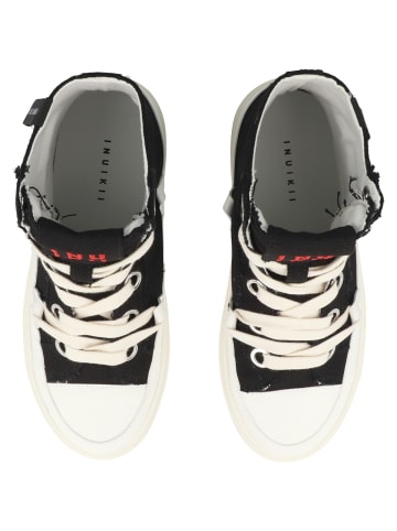 INUIKII Sneaker low Matilda High Top Distressed in schwarz