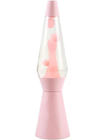 i-Total Lavalampe Magie Lavaspektakel Einzigartig Pastell Rosa Spaceship