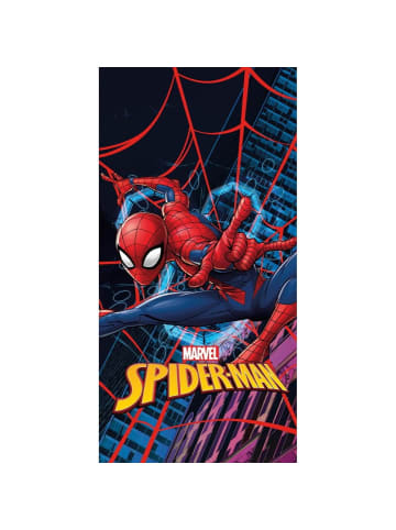 Spiderman Spiderman Handtuch 70x140 cm Baumwolle weich Badetuch saugfähig in Mehrfarbig