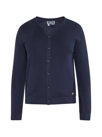 DreiMaster Maritim Herren Cardigan in Marine