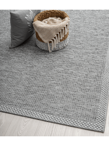 the carpet Moderner In-/Outdoor Teppich A in Grau
