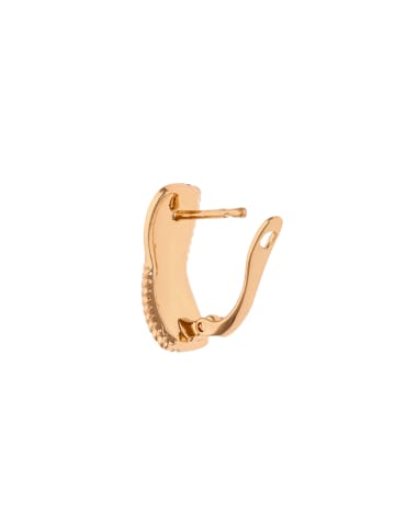 IZIA Women Chain Necklace in Rose Gold Red
