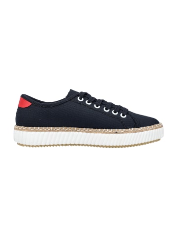 rieker Sportliche Schnürschuhe in Blau