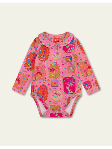 Oilily Strampler Olive in Rosa