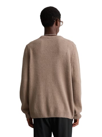 Marc O'Polo DENIM Bouclé-Pullover regular in Dolphin