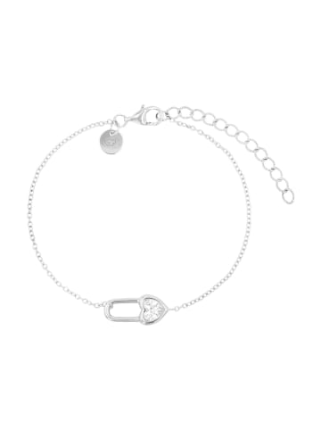 Tom Tailor Armband Silber 925, rhodiniert in silber