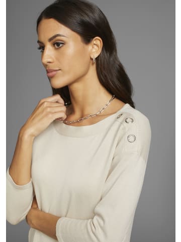 Laura Scott Strickpullover in beige