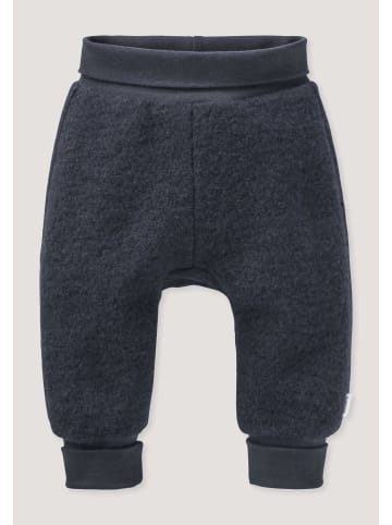 Hessnatur Hessnatur Wollfleece Hose aus reiner Bio-Merinowolle in marine
