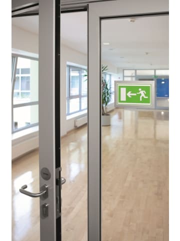Durable Magnetrahmen Duraframe selbstklebend A6 metallic silber Packung mit 2 Stück