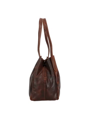Greenburry Rugged Schultertasche Leder 32 cm brown
