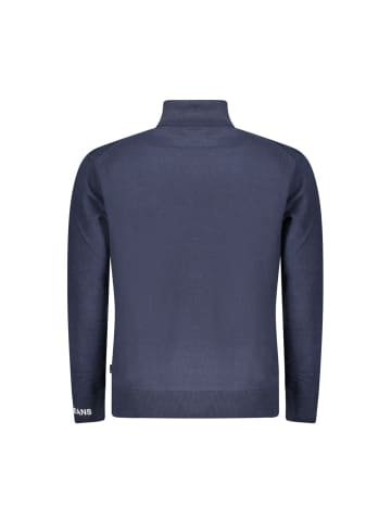 Pepe Jeans Blauer Baumwoll-Rollkragenpullover