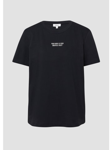 s.Oliver T-Shirt in 99D0_schwarz