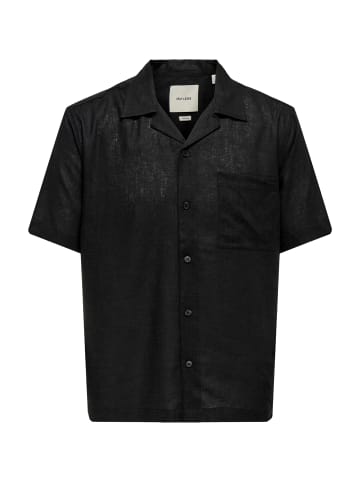 Only&Sons Hemd 'Laurence' in schwarz