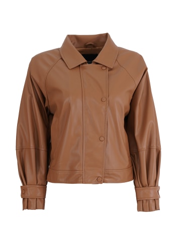 Freshlions Lederjacke Mina in camel