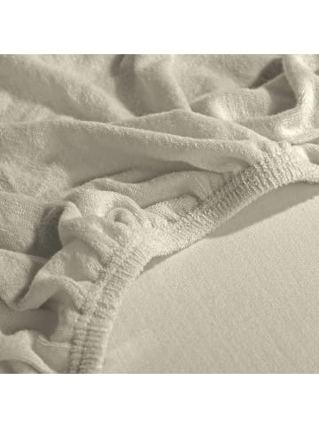 Erwin Müller Frottee Boxspring-Spannbettlaken Füssen in natur