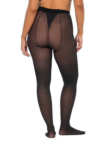 Ulla Popken Strumpfhose in schwarz