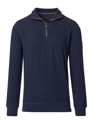 Casa moda Sweatshirt Basic in Dunkelblau