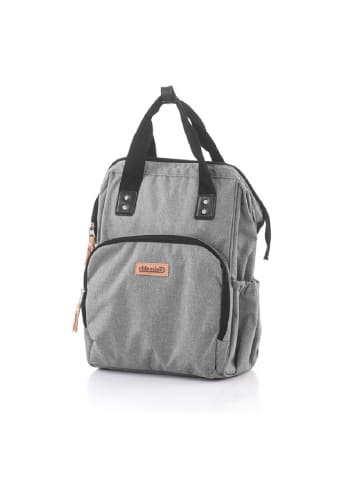 Chipolino Kinderwagentasche, Rucksack in grau