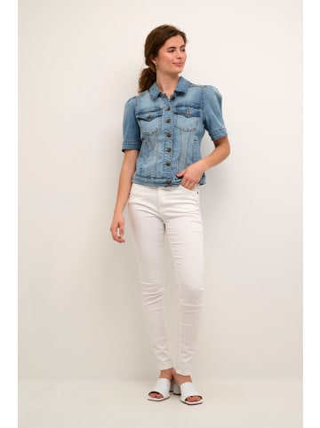 CULTURE Jacke CUbriana Slim fit in Light Blue Wash