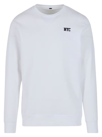 Mister Tee Mister Tee Rundhalsausschnitt in white
