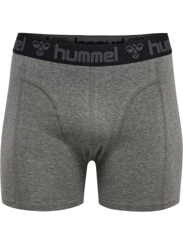 Hummel Boxershorts Hmlmarston 4-Pack Boxers in BLACK/DARK GREY MELANGE