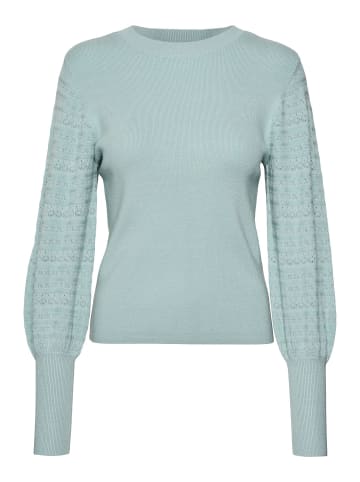 Vero Moda Strickpullover in Gray Mist