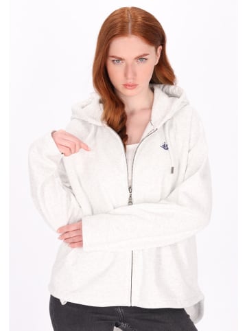 DreiMaster Damen Sweatshirt in Wollweiss Melange