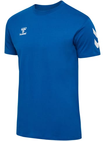 Hummel T-Shirt Hmlgo Herren in TRUE BLUE