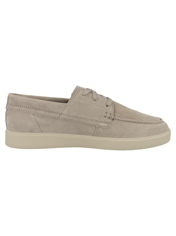 Clarks Sneaker low Lockford Boat in hellgrau