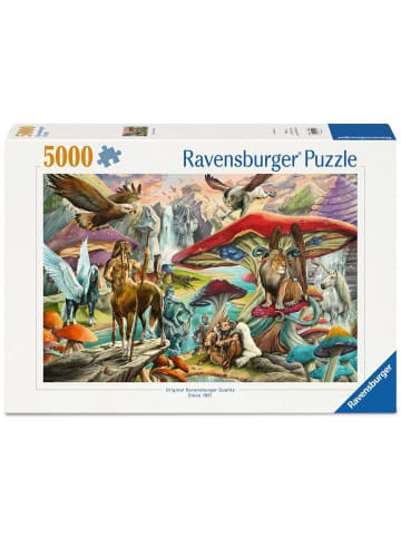Ravensburger Ravensburger Puzzle 5.000 Teile Pilze & Mythen in bunt