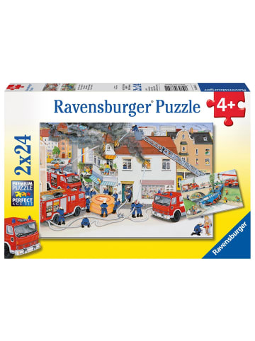 Ravensburger Bei der Feuerwehr. Puzzle 2 x 24 Teile